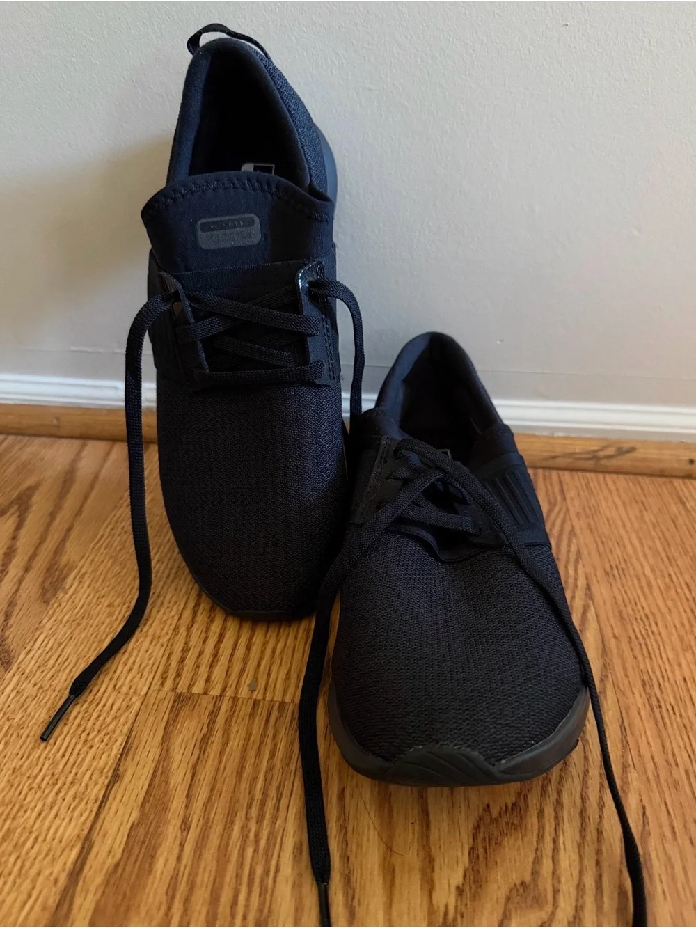 Women’s NB Black Athletic Sneakers - Comfortable Everyday Trainer Size 7